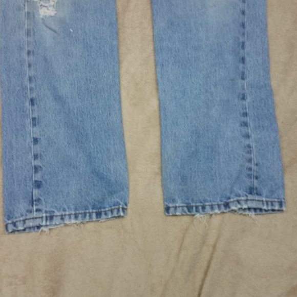 Distressed jeans Levi's Men Relaxed  33x32 - Picture 4 of 8
